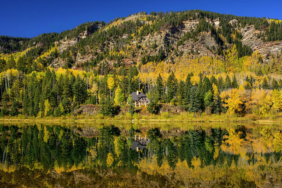 Autumn Reflections Photograph by Matt Halvorson