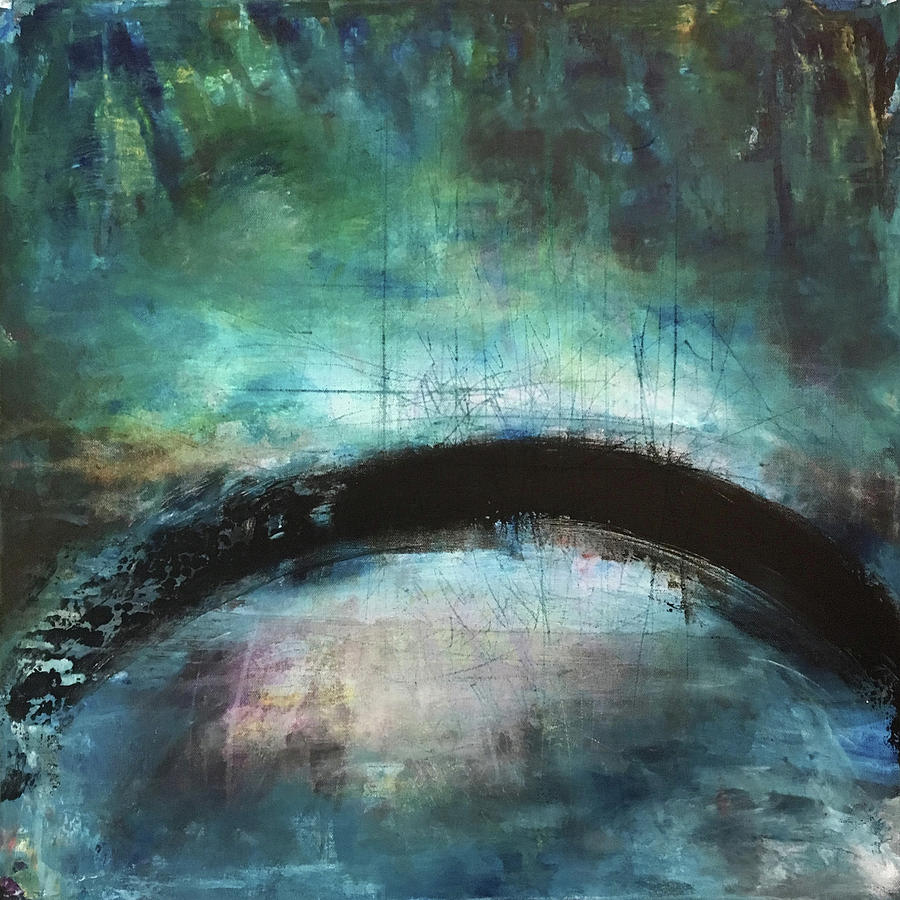 Awe Surrenders Painting by Rodney Frederickson