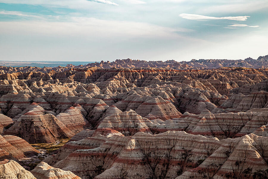 Vast Badlands Landscape Photograph - Badlands National Park 14 by Cindy Robinson
