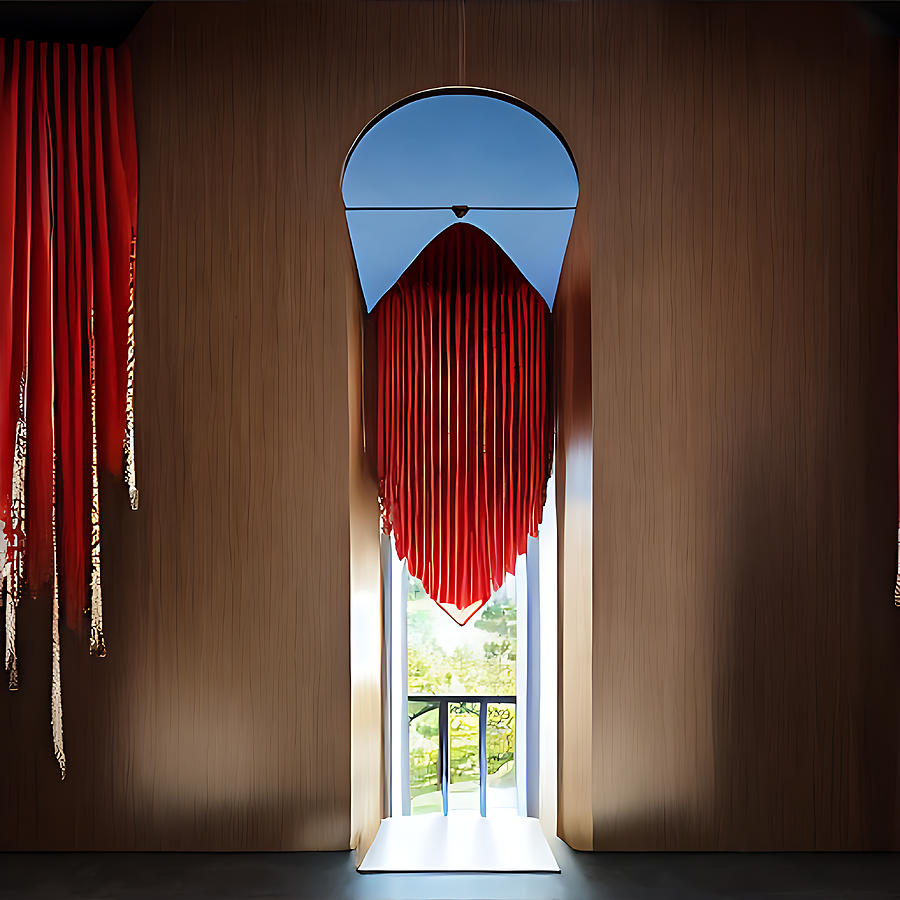 Balcony Digital Art by Eris and AI