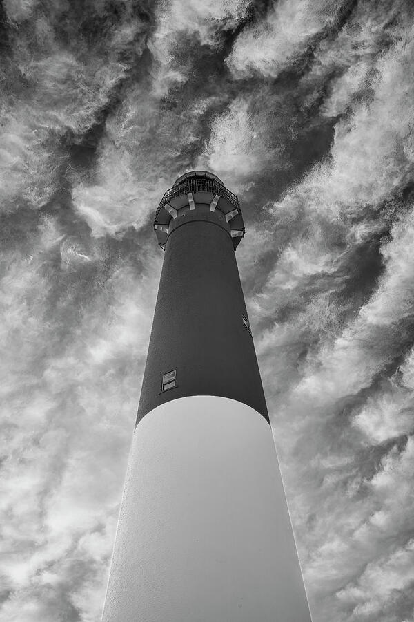 Barnegat Light House IR Photograph by Susan Candelario