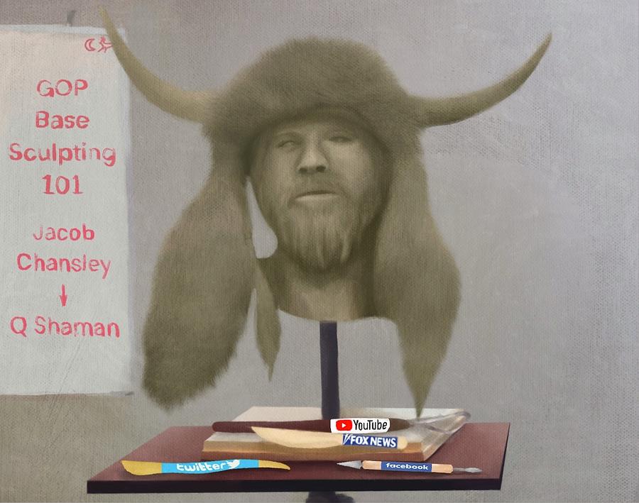 Base Sculpting 101 Q Shaman Digital Art by Jason Cardwell