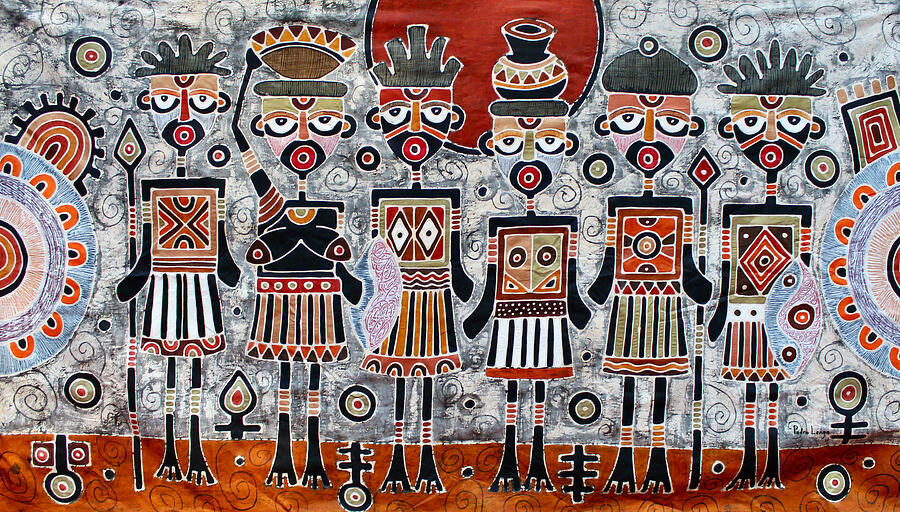 Batik - 4 Painting by Pedro