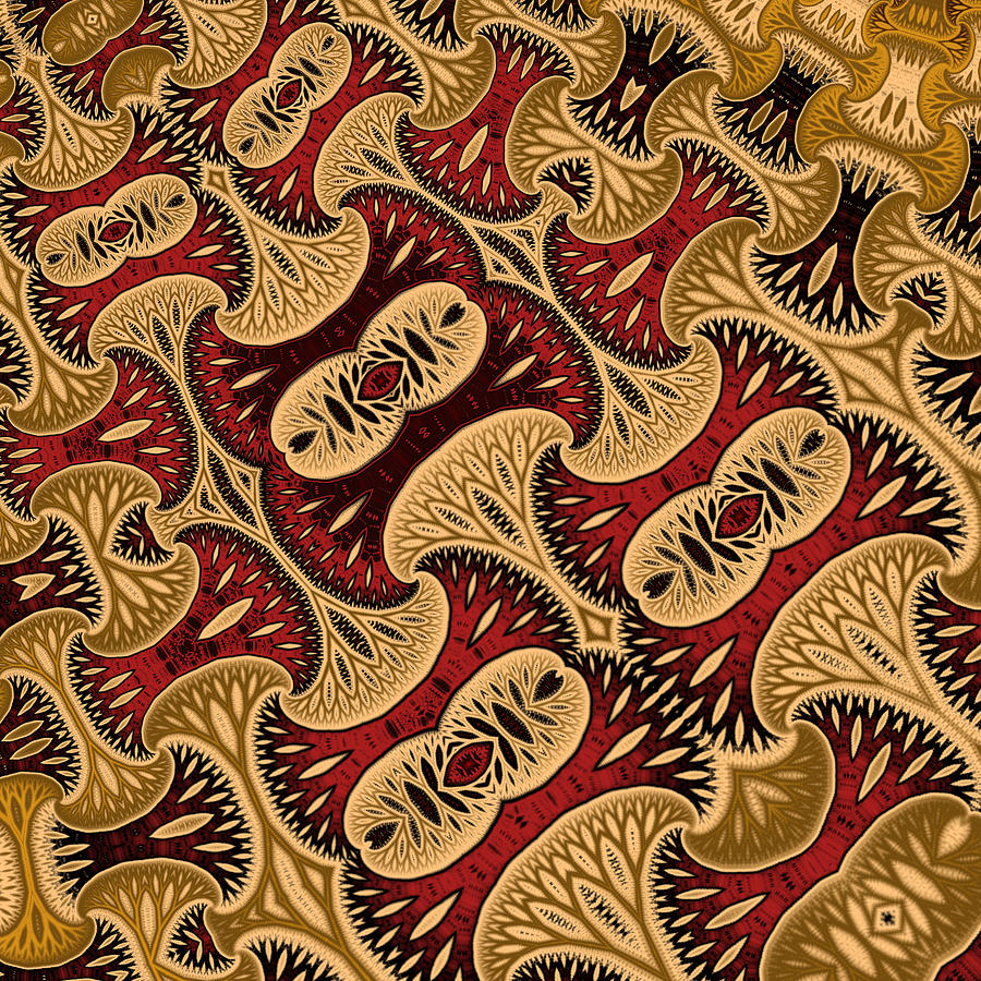 Batik Digital Art by Vic Eberly