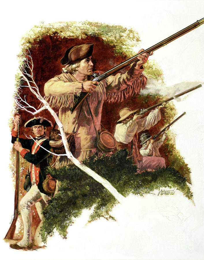 Battle Of Kings Mountain Painting by Shannon Stirnweis
