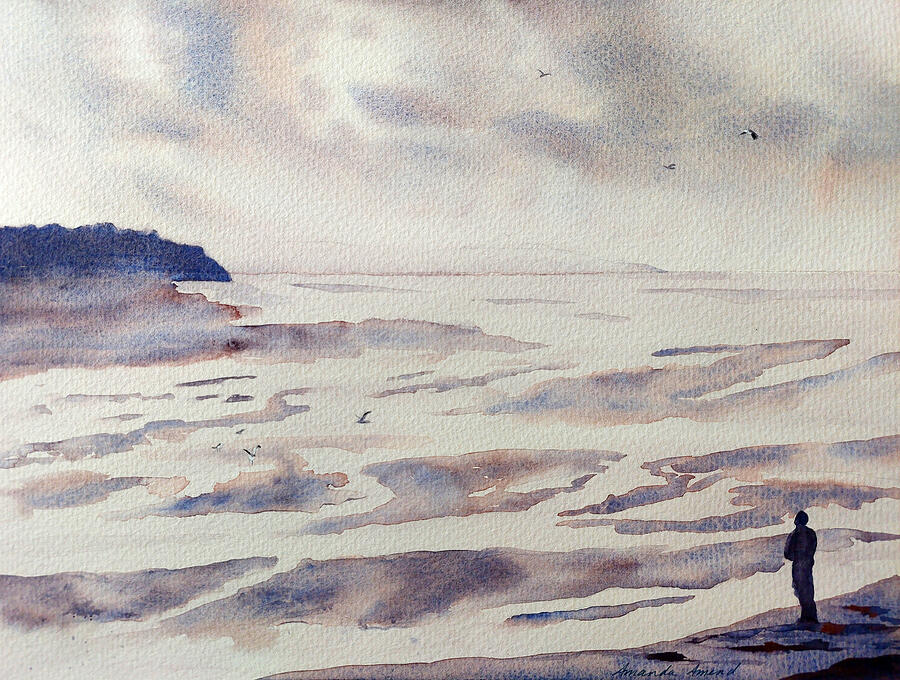 Bay of Fundy Painting by Amanda Amend