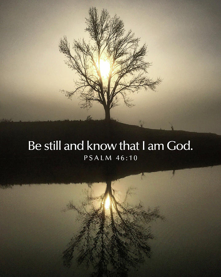 Be Still and Know #1 Photograph by Greg Lane
