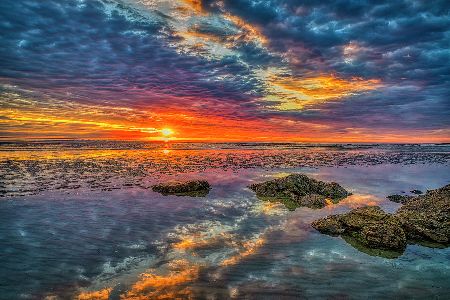 Sunrise Over Ogunquit Cliffs Photograph - Believe in Magic by Penny Polakoff
