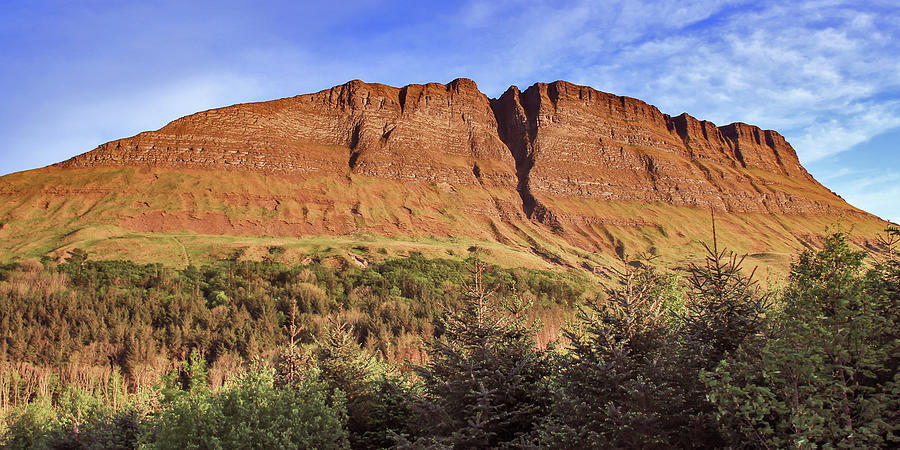 Benwiskin Panorama, Co Sligo, Ireland Photograph by Adrian Hendroff