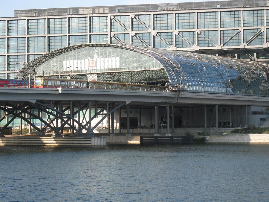 Berlin Hauptbahnhofs Modern Railway Hub Photograph by Travel Essayist