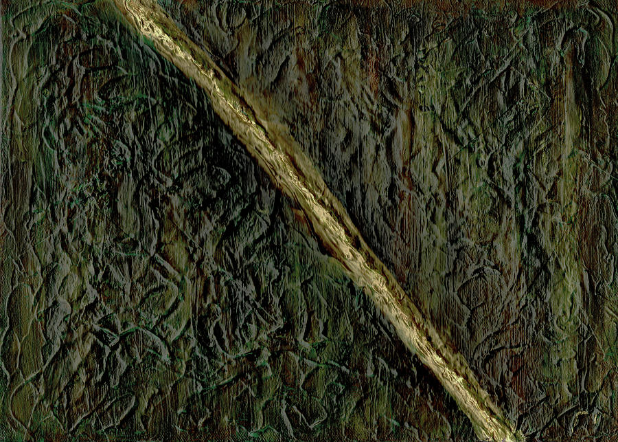 Beta #7 Abstract Wall Art Painting by Sensory Art House