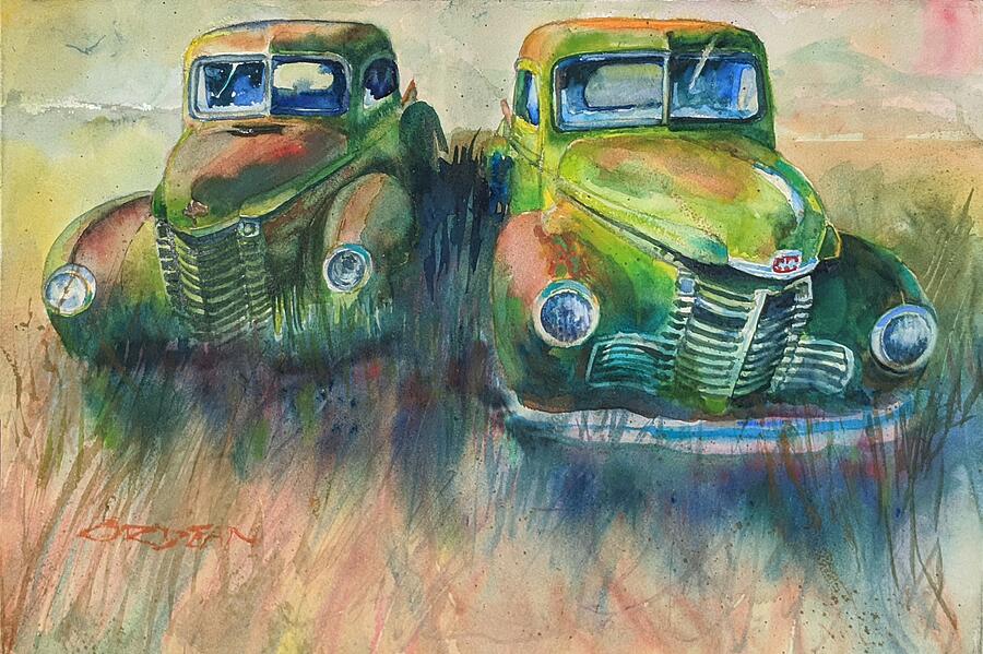 Beulah and Hephzibah Painting by Jackson Ordean
