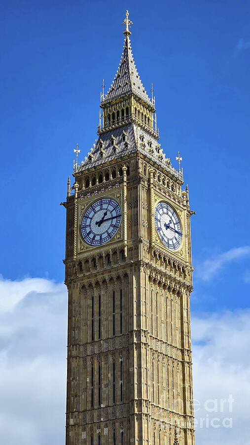 Big Ben - London, England Photograph by Jeff Saunders