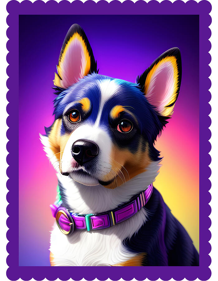 Big Ol Puppy Eyes Digital Art by Annalisa Rivera-Franz