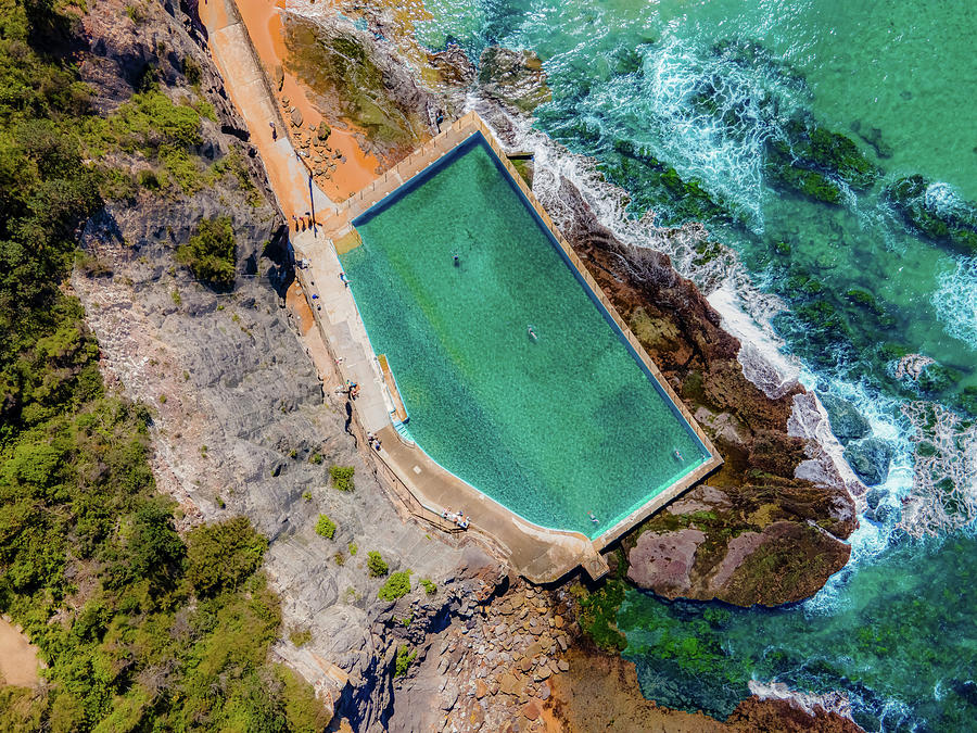 Bilgola Rock Pool Photograph by Andre Petrov