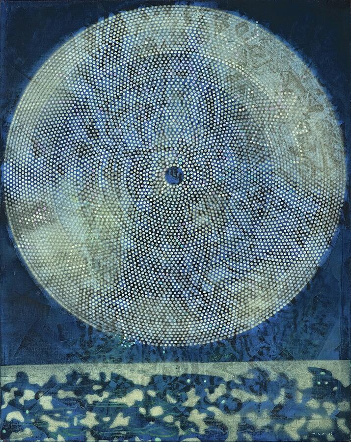 Birth of a Galaxy - The Moon by Max Ernst Painting by Max Ernst