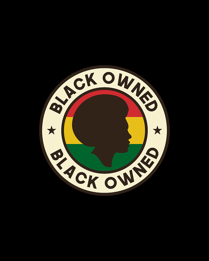 Black Owned Black History Month Digital Art by Flippin Sweet Gear