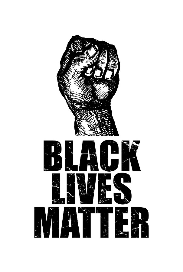 BLM Black Lives Matter Digital Art by Flippin Sweet Gear
