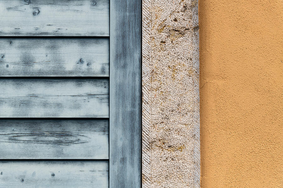 Blue, Cream, and Yellow Photograph by Chad Thunberg