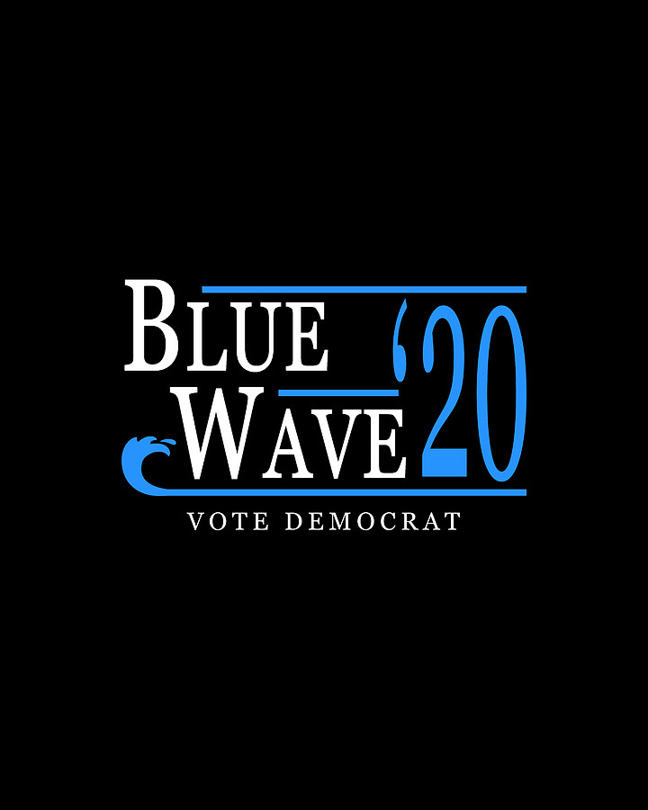Blue Wave 2020 Digital Art by Flippin Sweet Gear