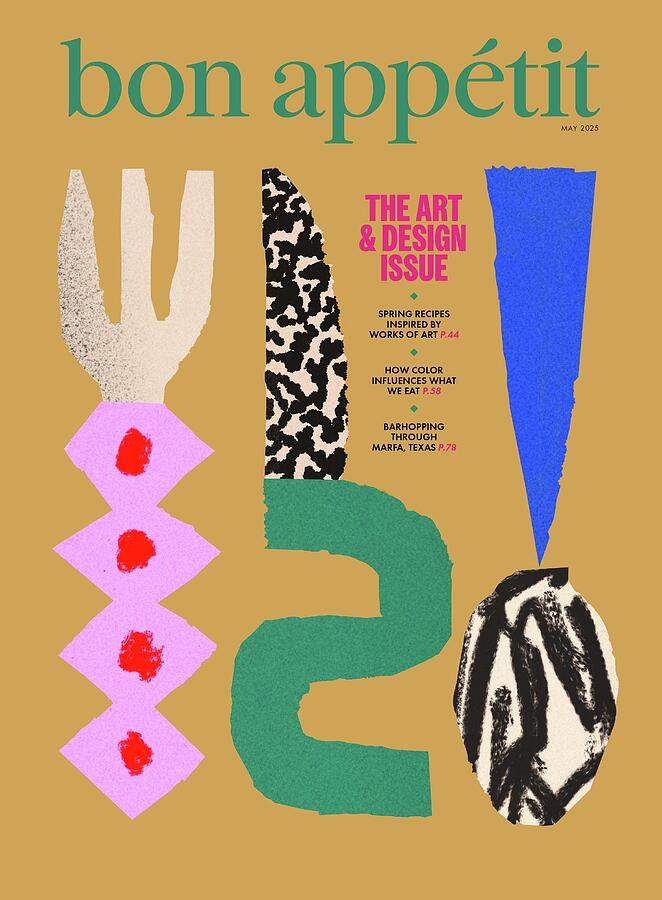 Bon Appetit May 2025 Cover by Matias Larrain