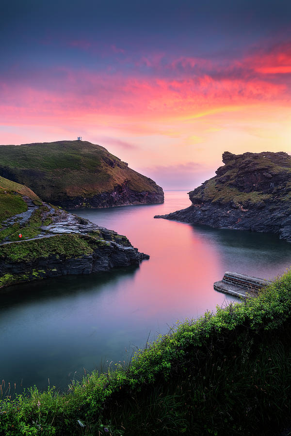 Boscastle Inlet Photograph by Monamifoto