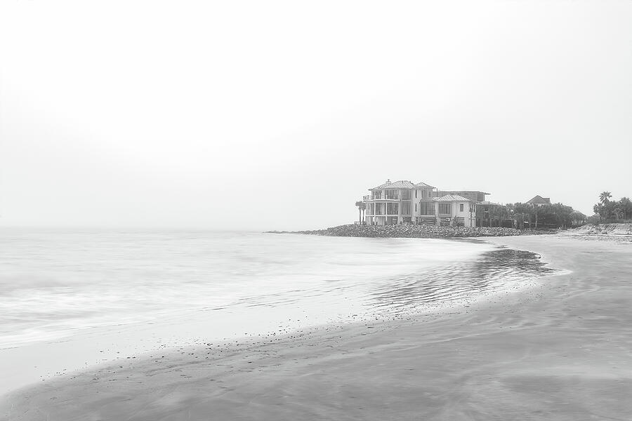 Breach Inlet SC Black and White Long Exposure Modern Architecture ...