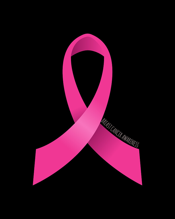 Breast Cancer Awareness Digital Art by Flippin Sweet Gear