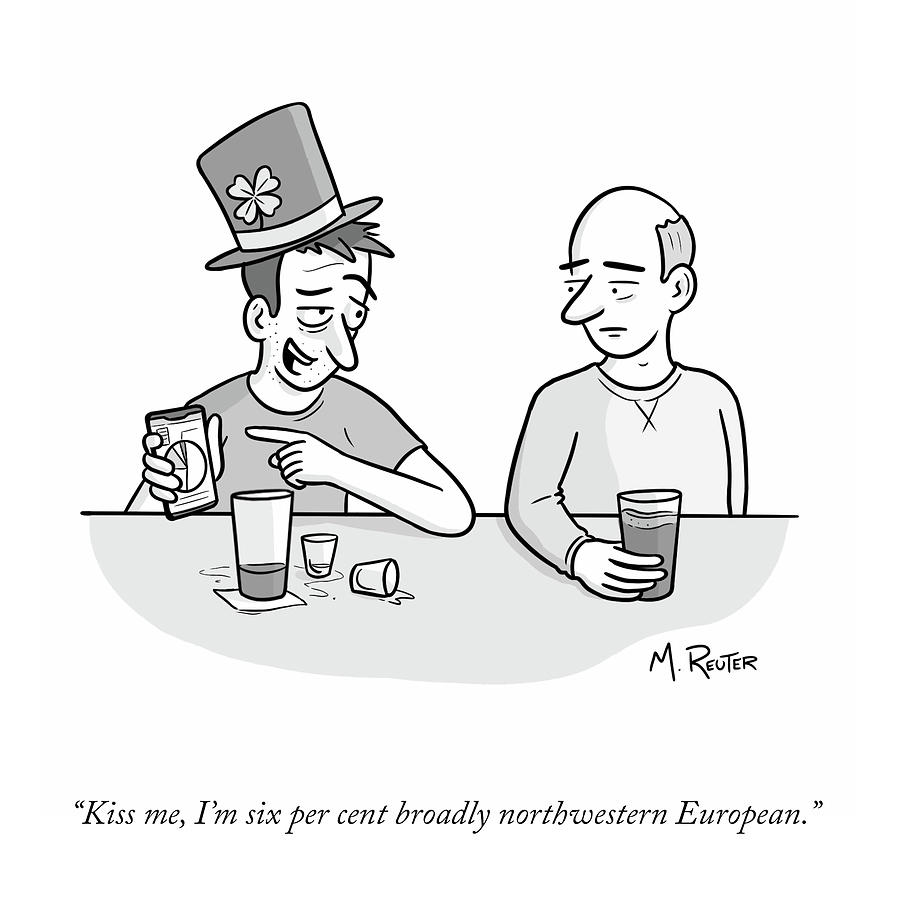 Broadly Northwestern European Drawing by Matthew Reuter