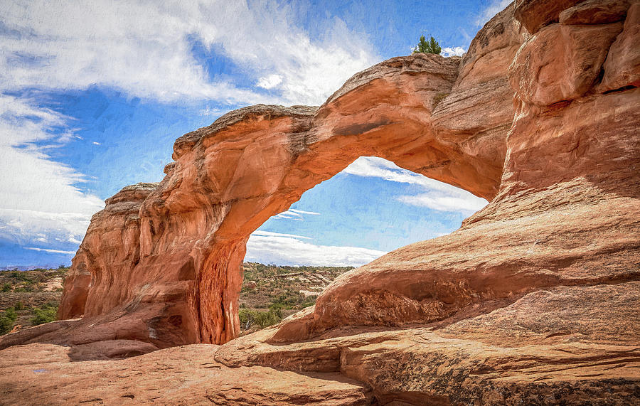 Broken Arch Digital Art by Chris Allmendinger