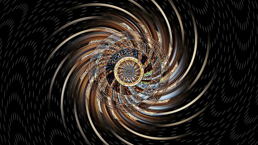 Bronze Sun Treasure Digital Art by David Manlove