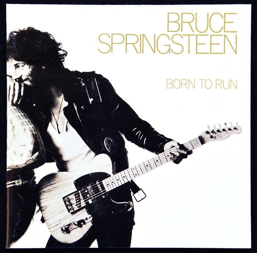 Bruce Springsteen Born to Run album cover Photograph by David Lee