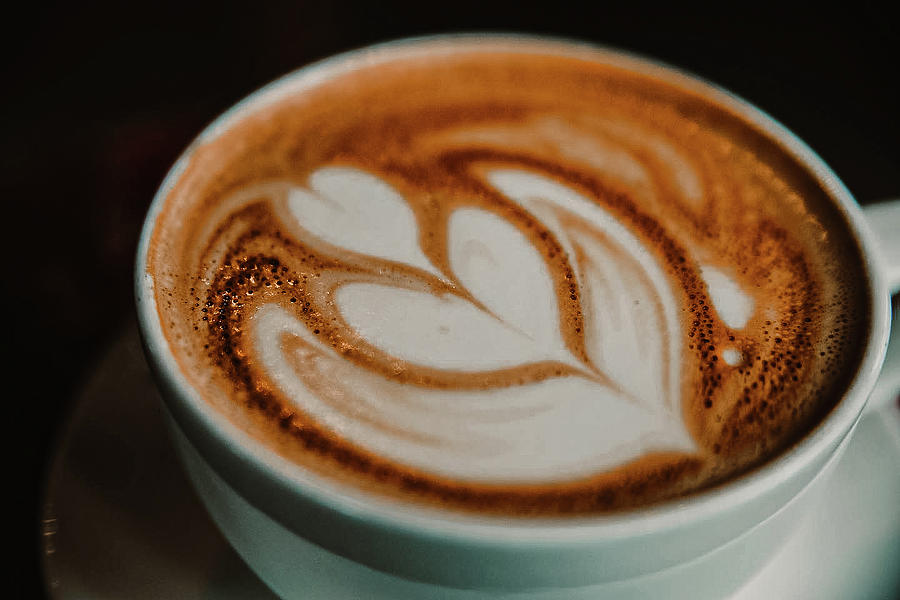 Cafe Latte Photograph by Nova Rae