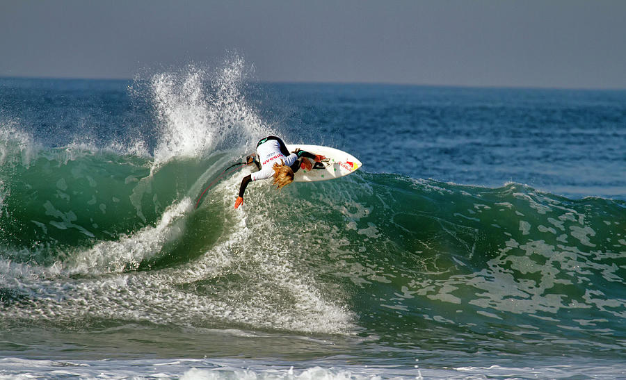 Caitlin Simmers Surfer Photograph by Waterdancer