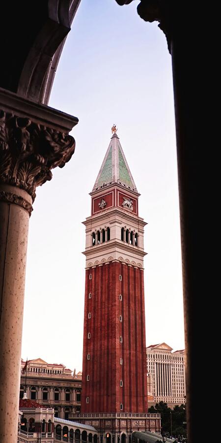 Campanile di San Marco Bell Tower in Las Vegas Photograph by Tatiana Travelways