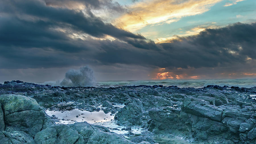 Cape Perpetua Sunset Photograph by Michael DeGrenier