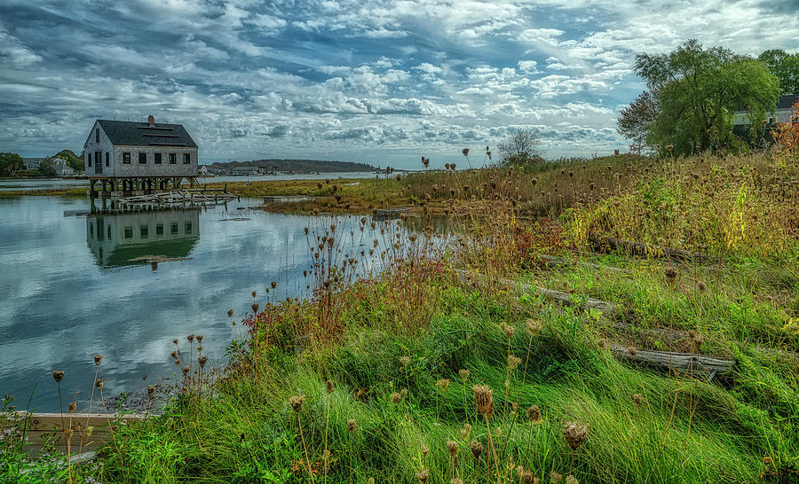 Cape Porpoise Fish House Photograph by Penny Polakoff