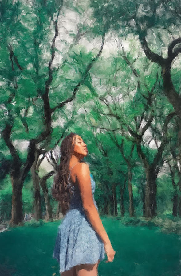 Catching Rays Painting by Gary Arnold