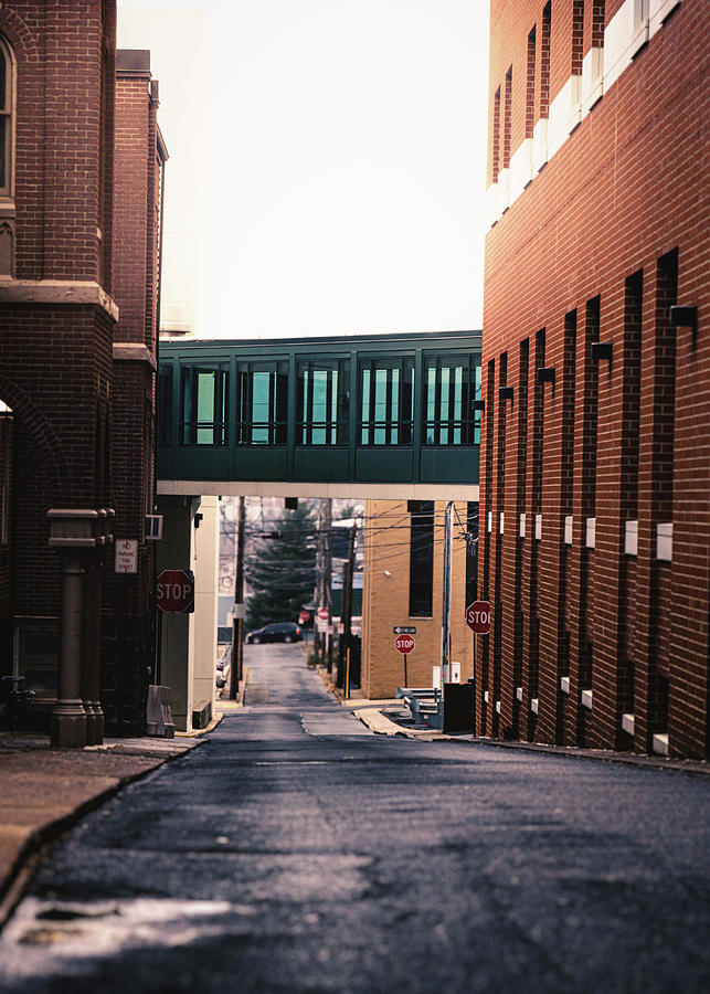 Center City Allentown Alleyway Photograph by Jason Fink