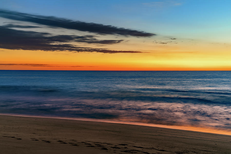 Cerritos Beach Afterglow Photograph by Kelley King
