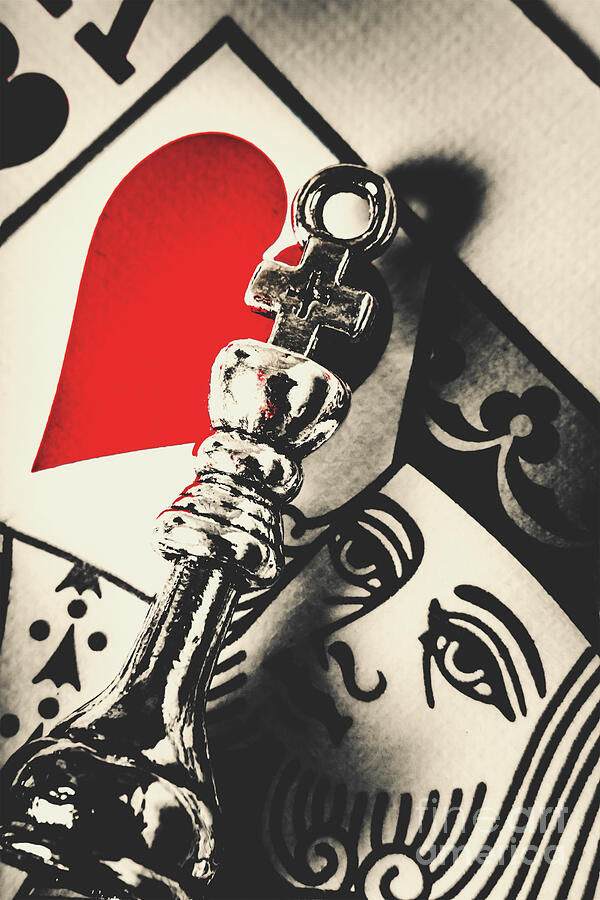 King and Queen of Hearts Photograph - Checkmate by Jorgo Photography