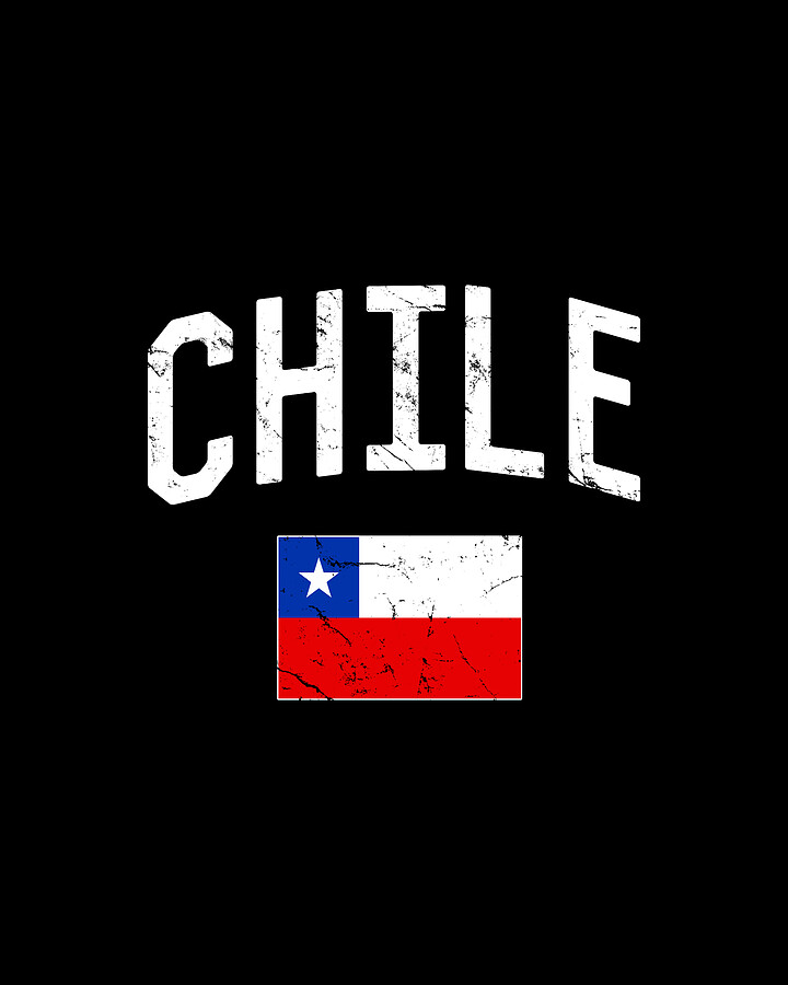 Chile Flag Digital Art by Flippin Sweet Gear