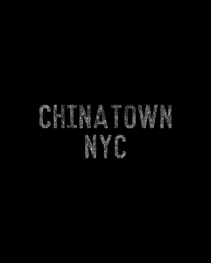 Chinatown NYC Retro Digital Art by Flippin Sweet Gear