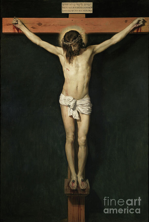 Christ Crucified, Diego Velázquez, c. 1632 - religious art print