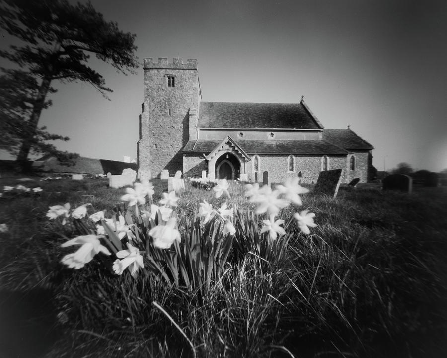 Church at spring time Photograph by Will Gudgeon