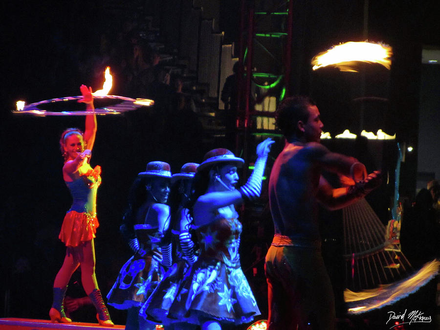 Circus Fire Performers Photograph by David McKinney