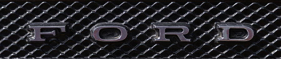 Classic Ford Grille and Lettering by Dale Kincaid