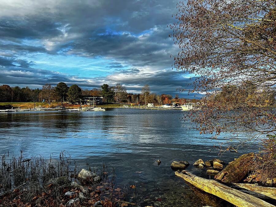 Claytor Lake Reflections Photograph by Deb Beausoleil