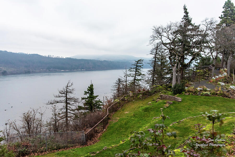 Cloudy Columbia at Hood River Photograph by Tom Cochran
