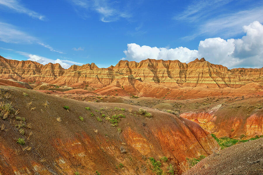 Colorful Landscape In Badlands Park Photograph by Dan Sproul